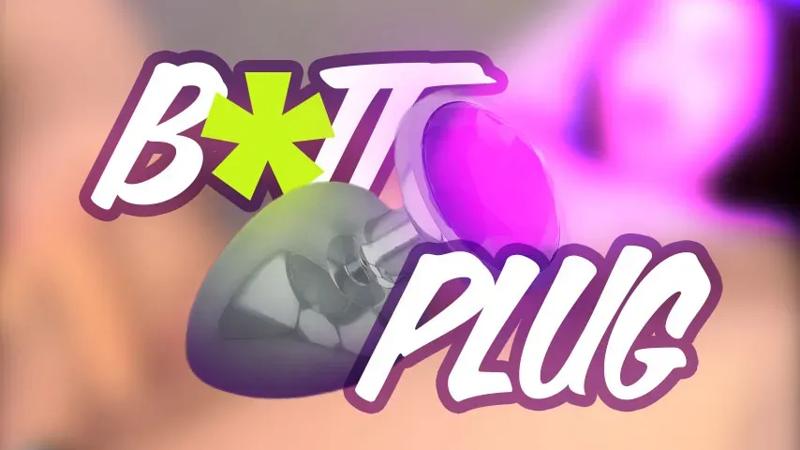 Tapón anal iluminado y folladas de coño duras!