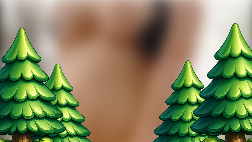 Caminata desnuda: mírame desnudarme en el bosque.