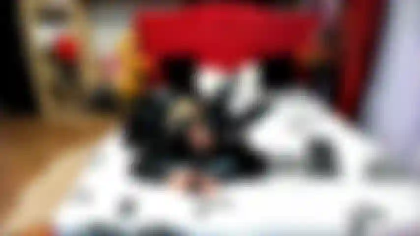 latex costume sucking bbc