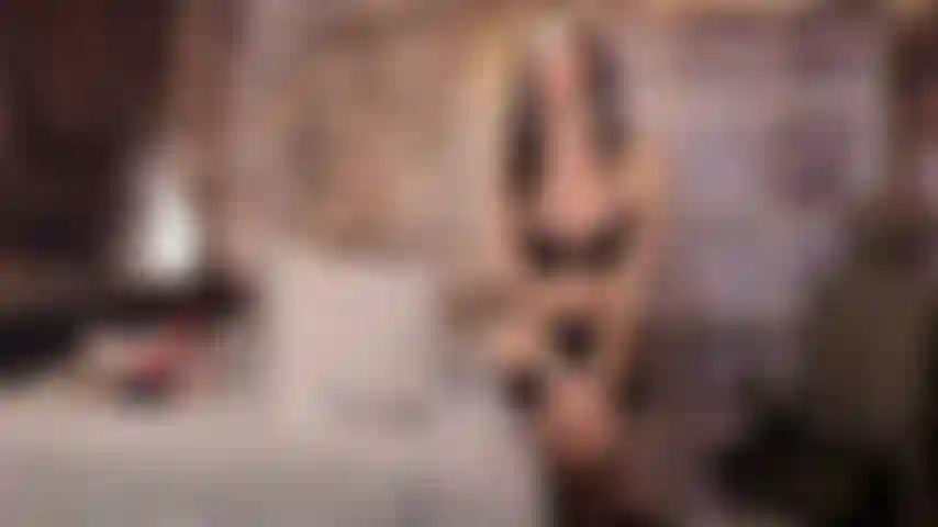 Modelando mi nueva lenceria negra de 2 piezas!