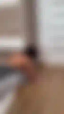 Spying on me while I clean topless // voyeur