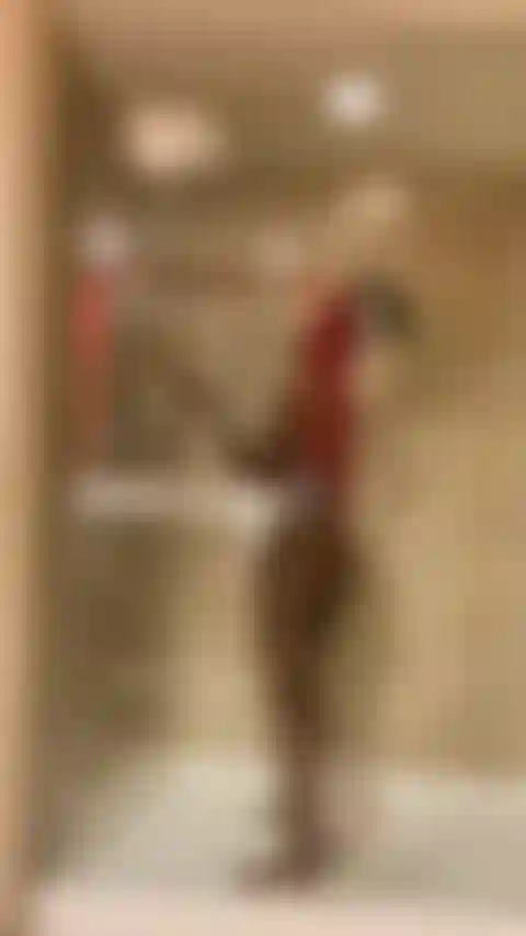 Voyeur ducha jabonosa.