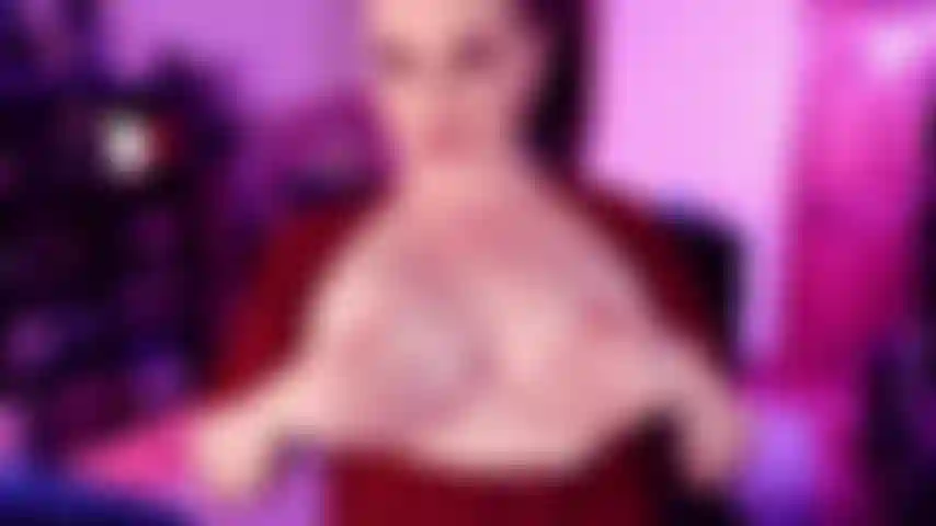 "MILF IN A RED DRESS TEASE & PLAY" - Do you enjoy