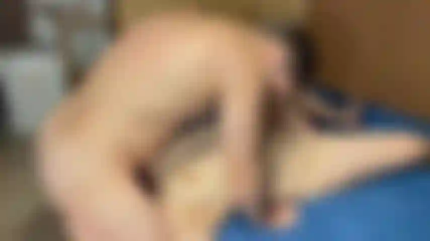 Lying on the edge of the bed with my head down, he puts his penis in my mouth and I start gagging. Deep oral sex
