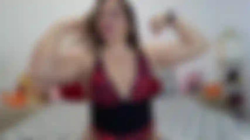 Flexionando fuerte &bj.