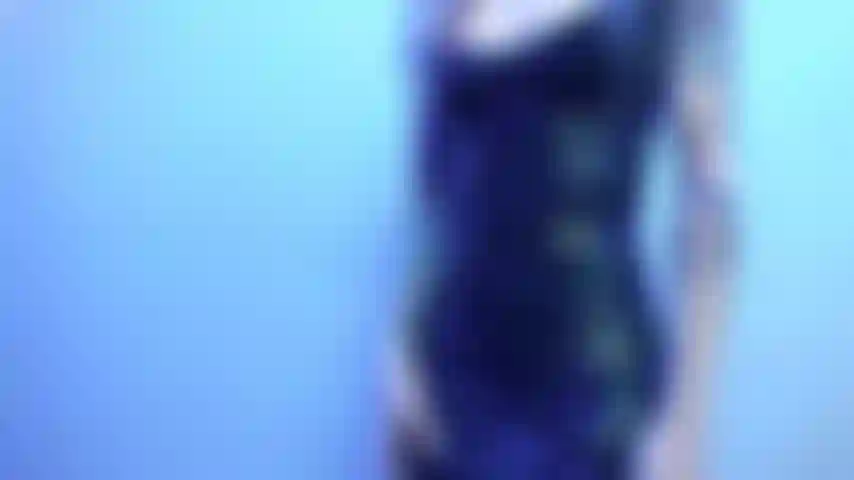 Spit play en pvc azul.