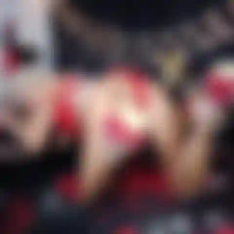 Sexy de rojo, ¡me encanta ser una zorra! Xx.