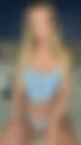 Consolador de cristal lenceria azul.