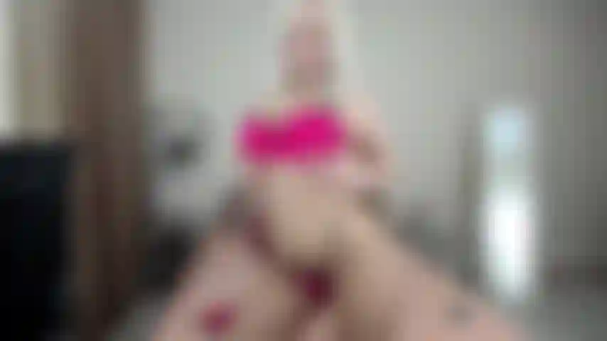 sexy blonde big boobs, big ass oil show, ass finger, play toy.