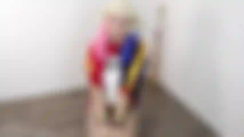 V506 harley quinn follada por bate de beisbol.