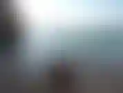 Relajante en una pequeña playa.