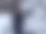 En la nieve traviesa.