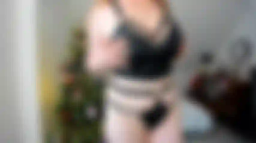 Cuerpo navideño provocación y semen.