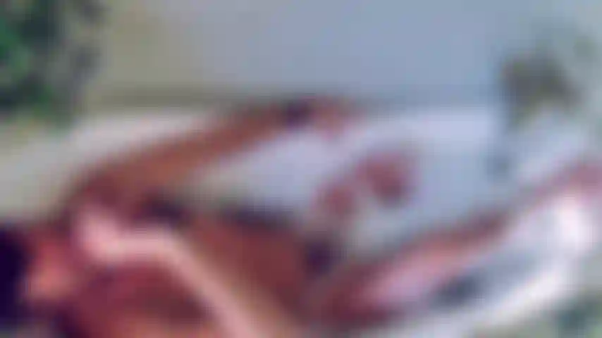 Naked in Bath Tube - smoking a big cig