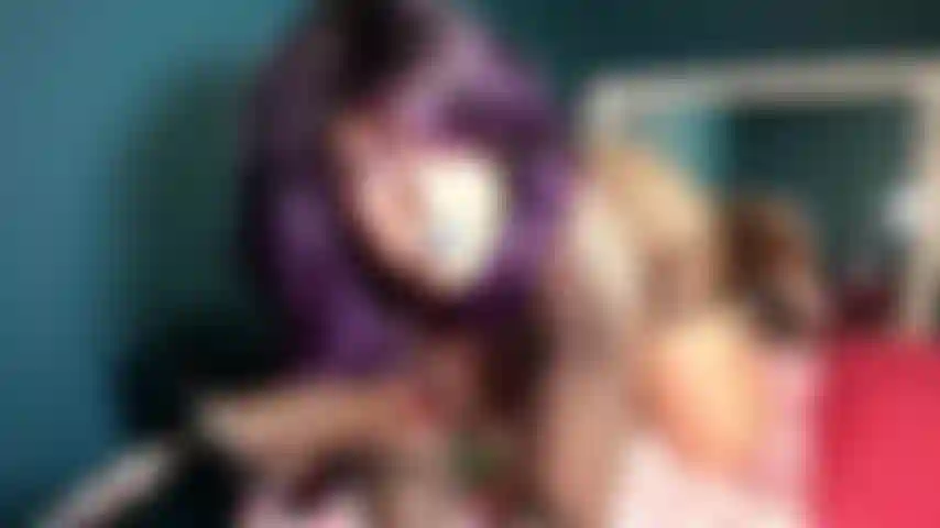 Hi! It's me! Your new alt girlfriend sucking a big black cock