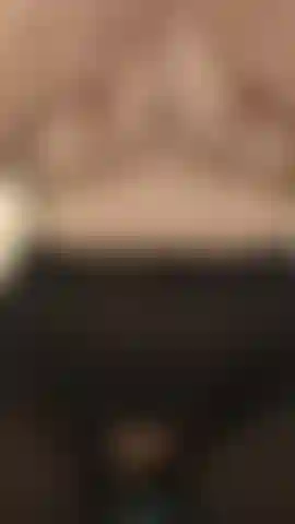 Watch me be very naughty while playing with a pair of tights...