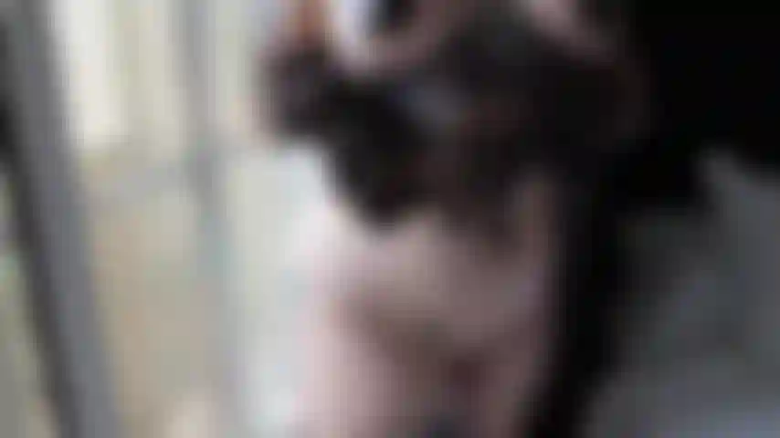 Guante de encaje relleno en mi coño.