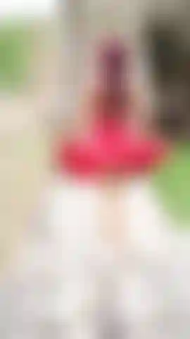 ¿Te gusta mi vestido rojo?