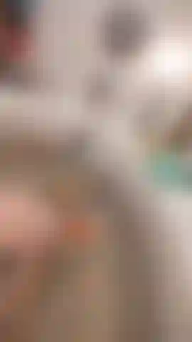 Witchy girl takes sensual herbal bath...