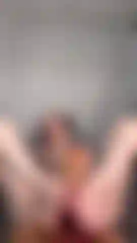 A foot job using a torso dildo