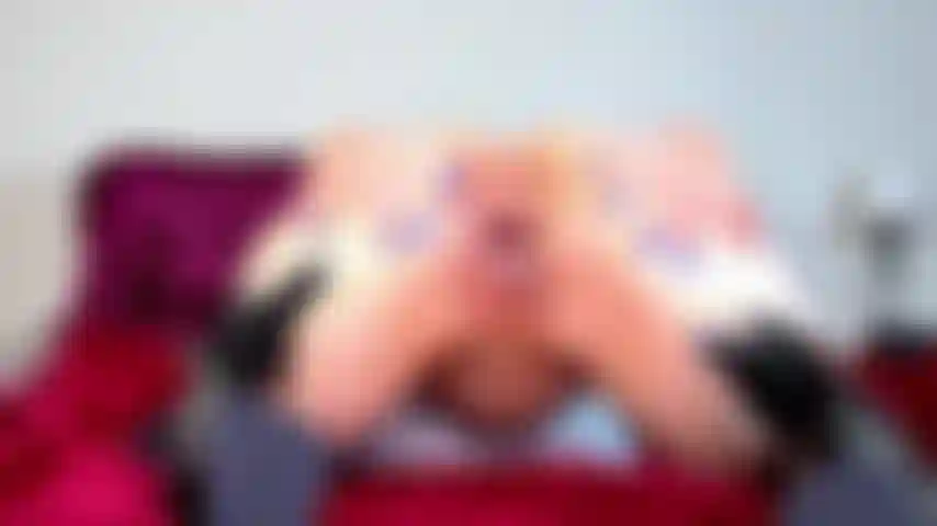 Coño y culo abierto.