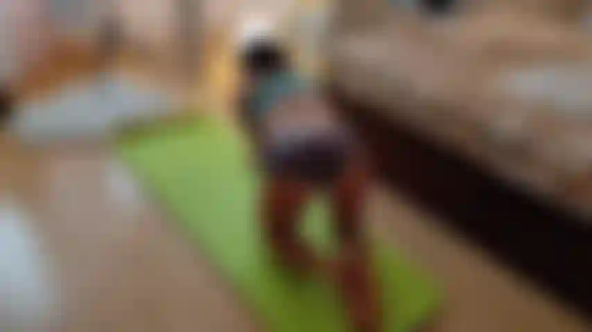 Mi rutina de estiramientos.