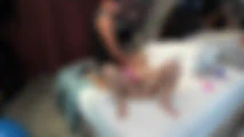 Chupando bo blake con juguetes dentro de mí al mismo tiempo.