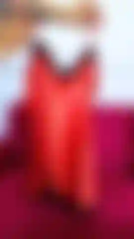 Red silk with black lace night dress 
POV silk nights and naughty thoughts