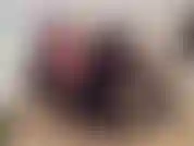 (55) GoldieStar en este conjunto de fotos de presentación de diapositivas usa un body de rejilla con corsé negro y tacones de diamantes de imitación verde azulado. Juego de coño.