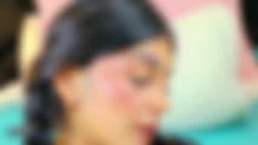 Messy blowjob with saliva