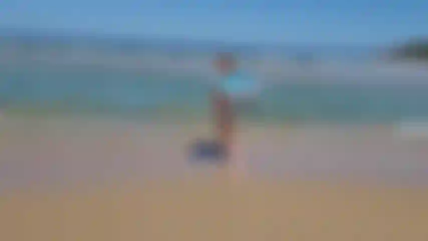 Me encanta la playa.