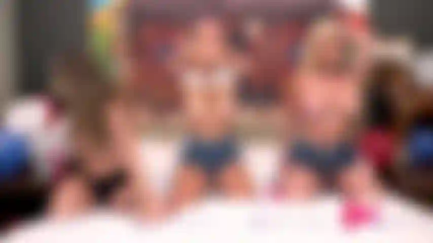 Rodeo all-stars: paseo lésbico salvaje con rory knox, jasmine daze y spencer scott.