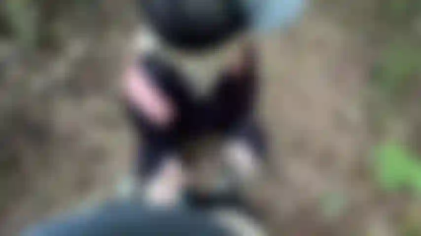 Hiking… but make it naughty B/G outdoor POV messy bj, doggystyle fuck, big dripping creampie.