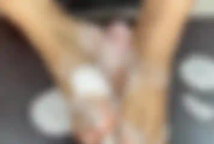 Burbuja en los pies.