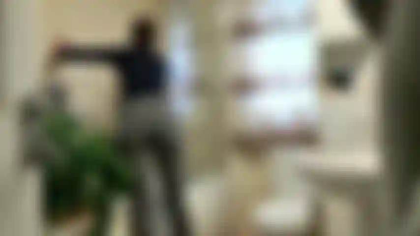 Spy/voyeur cam on a very steamy and sudsy shower  can you count how many times I cum?