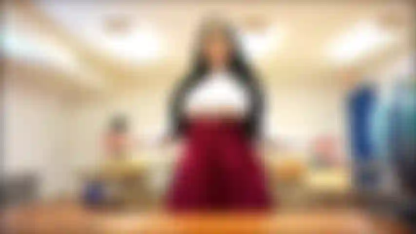 Culona de primeros planos en el aula.