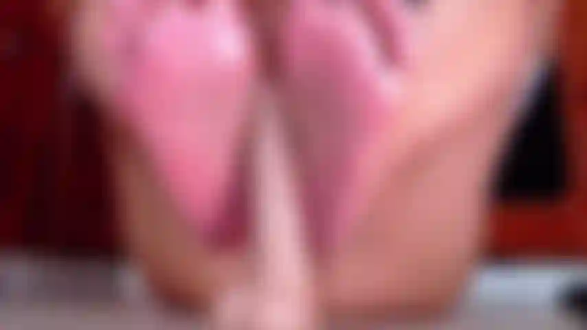 Masaje con mis pies con aceite!