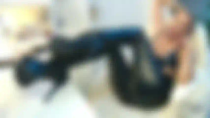 Oil and Lotion foot worship after I strip out of sexy  knee high boots x