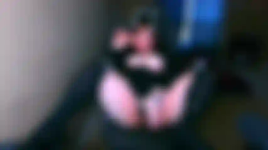 Cute Neko Luna using her dildo on herself