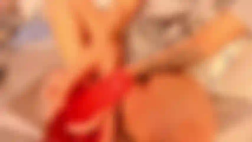 Footjob in my bed