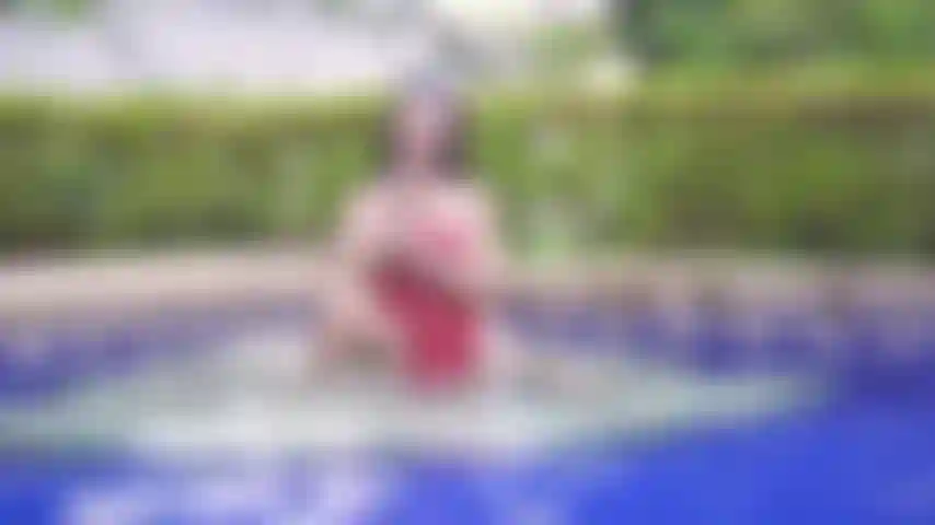 Cachonda vacaciones de verano.