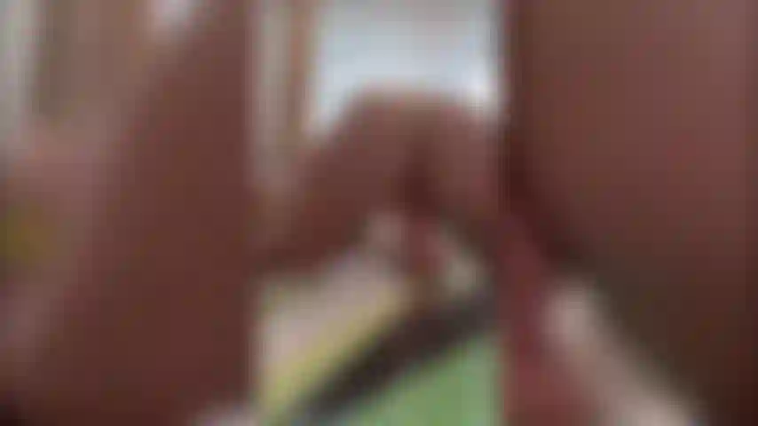 Rebotando en mi gran consolador.