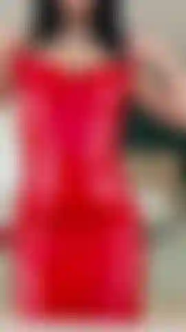 Lady in red