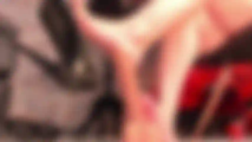 Wet and Hot Footjob with Heels