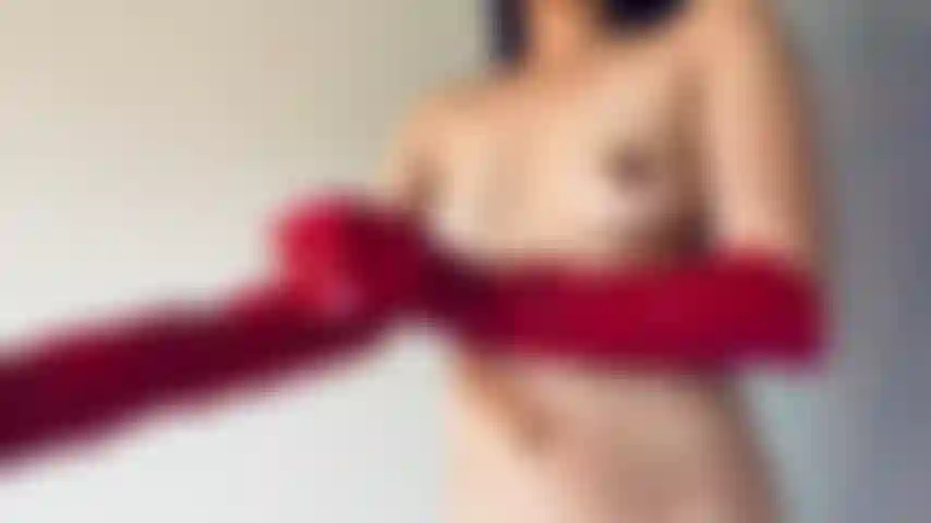 Guante de cuero asmr.