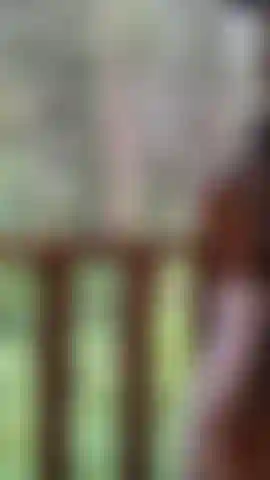 HOT BIMBO In the balcony I am publicly tempted with its enormous attributes