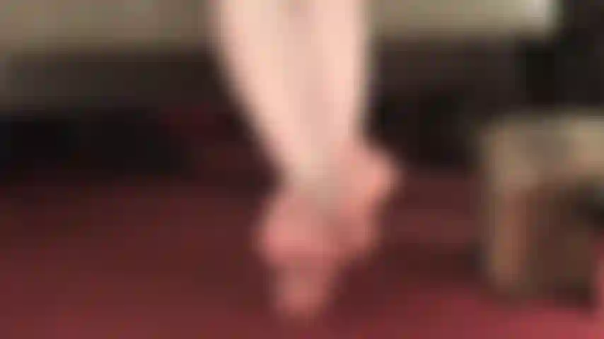 Worship my pretty high arched bare feet, before they trample your cock