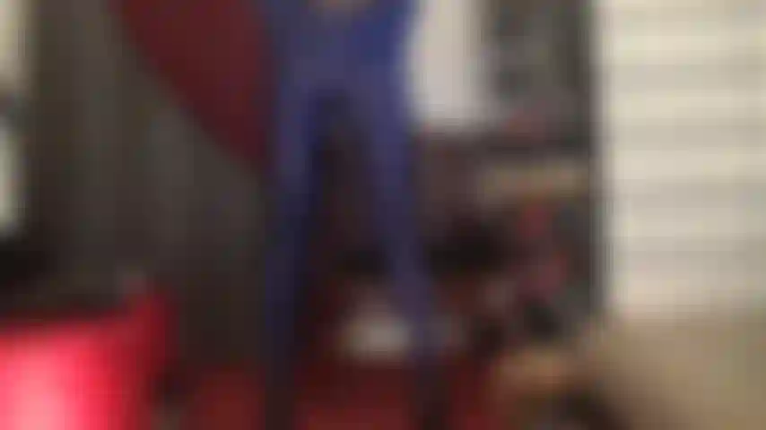 Medias sexys de spandex azul marino.