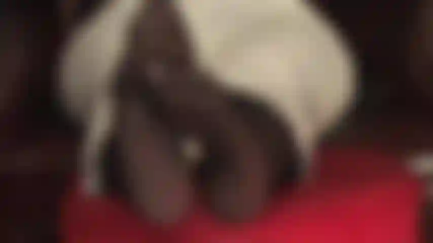 Alimentando tu adicción al fetiche de los pies: la amante vivian menea sus lindos pies en pantimedias en tu cara.