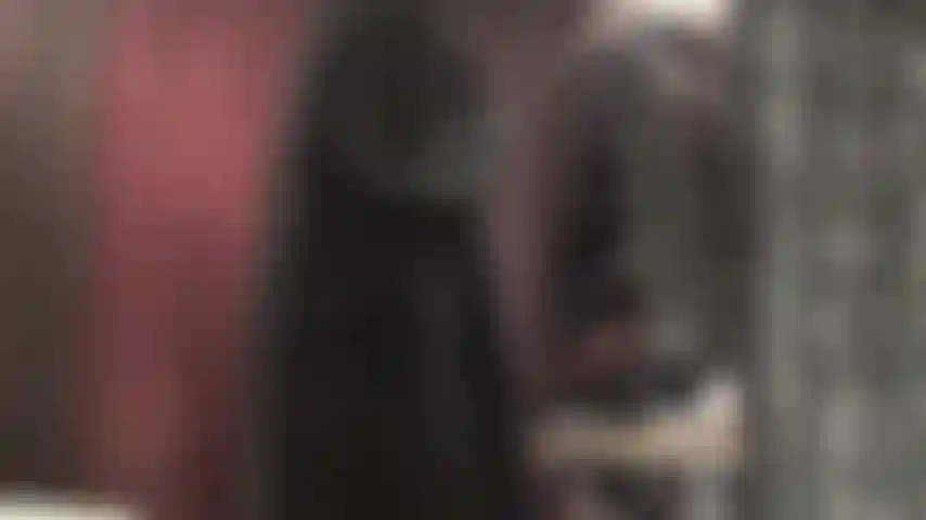 Fur and strapon lover - A BBC peeks out from under Mistress' soft black fur coat. A sight that's got you fully erect, begging for a pegging.